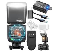 Godox V480 O TTL Flash Speedlite, V480O HSS 1/8000s TTL Flash de pantalla táctil, compatible con Olympus E-M1 PEN-F E-M10 II E-PL8 E-M10 III E-P5, Panasonic GH4 100 F1 G85 GX85 LX100 S1 y más