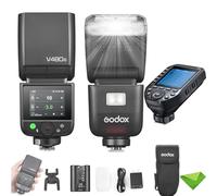 Godox V480 O V480-O Flash TTL para cámaras Olympus Panasonic con Disparador XProII-O, GN50 1/8000 HSS, Tiempo de Recarga de 1,7 s, batería de Iones de Litio y Flash de Pantalla táctil