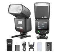 Godox V480 S V480-S TTL Cámara Flash Speedlite para Sony Cámaras | 2.4G GN50 HSS 1/8000s,Pantalla Táctil Flash Speedlight,Tiempo de Recarga de 1.7s,650 Full-Power-Blitze,7.2V 2200mAh Batería
