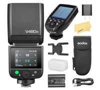 Godox V480C Cámara Flash con Godox XPro-C Disparador para Canon Flash Speedlite,650 Destellos a Máxima Potencia,2,4G HSS 1/8000s,Tiempo de Recarga de 1,7s,Batería de Iones de Litio de 7,2 V/2200mAh