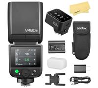 GODOX V480S TTL Cámara Flash X3-S X3S Disparador para Sony Flash Speedlite,Batería de Iones de Litio de 7,2V/2200 mAh,2,4G HSS 1/8000s,650 Destellos a Máxima Potencia,Tiempo de Recarga de 1,7s