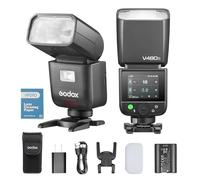 GODOX V480S V480 S Cámara Flash Speedlite, GN50 2.4G 1/8000 HSS, V480 S Flash de Pantalla Táctil TTL Cabeza Flash Ajustable Compatible con Sony Cámara