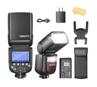 Godox V860III-F Flash Speedlite Light para Fuji 76 WS 2.4 G TTL HSS 1/8000 s 7.2V/2600mAh Li-Ion batería 0.01-1.5s Tiempo de Carga,10 Pasos Flash de cámara
