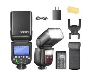 Godox V860III-O Flash de cámara Flash Speedlite Light para Olympus 76 WS 2.4 G TTL HSS 1/8000 s 7.2V/2600mAh Li-Ion batería 0.01-1.5s Tiempo de Carga,10 Pasos Flash de cámara