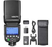 Godox V860IIIC 2.4G - Flash inalámbrico TTL Speedlite GN60 1/8000s HSS con batería de iones de litio recargable, luz de ajuste para Canon 1DX/5D Mark III/5D Mark II/6D/7D/60D/50D/40D/30D/650D/600D