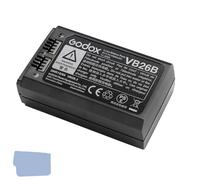 GODOX VB26B - Batería de ion de litio CC 7,2 V 2980 mAh 21,45 Wh, batería de repuesto V1S V1C V1N V1F V1O V1P y V860III V860III-S V860III-C V860III-N V860III-O V860III-F V850III Flash de cámara Speedy
