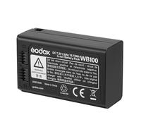 Godox WB100 Batería AD100PRO Battery WB100 de 7,2 V/2600 mAh para Flash Anular Godox V1C, V1N, V1S, V1F, V1O, V1P y Flash AD100PRO ((2024) WB100)