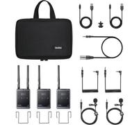 Godox WMicS1 Pro Kit 2 Sistema de micrófono inalámbrico Lavalier