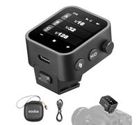 Godox X3-C TTL Disparador de Flash Inalámbrico para Canon Cámara, 1/8000s HSS Función TTL TCM, Batería Incorporada Pantalla Táctil Transmisor de Flash Compatible con Canon R5 R6 R7 5D 6D