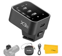 Godox X3-C X3C TTL Disparador de Flash inalámbrico para cámara Canon, transmisor de Flash inalámbrico de Pantalla táctil de 2.4G, Compatible con TTL Auto/Manual/Multi Flash, batería de Litio