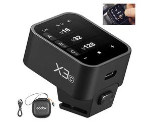 Godox X3-C X3C Wireless Flash Trigger Disparador de Flash Inalámbrico para Canon Cámara OLED Pantalla táctil 2.4GHz 1/8000S HSS TTL Función Tcm Batería Remote Camera Flash Trigger para Canon
