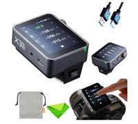 GODOX X3 Pro N Disparador de Flash TTL para Cámaras Nikon Z6 Z7II Zfc Z8 | Compatible con Godox V1 V1Pro V100 V860III AD200Pro AD300Pro AD600Pro TT685II, Transmisor táctil X 2,4G (X3-N actualizado)