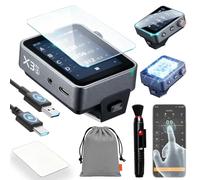 GODOX X3 PRO S con protector de pantalla X3PRO S TTL disparador de flash inalámbrico para Sony con integración Bluetooth y control de aplicación, pantalla táctil de 2.4 GHz, sistema X inalámbrico
