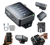Godox X3 Pro-S Disparador de Flash TTL Inalámbrico para Sony, Transmisor Inalámbrico de Sistema X de 2,4GHz, Pantalla Táctil LCD de 2,4", Carga Rápida de 2930mAh, Bluetooth y APP,Control del Obturador