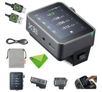 GODOX X3 Pro S X3PRO S Disparador de Flash Inalámbrico 2.4G TTL para Sony | 3.87V/2930 mAh,Pantalla Táctil LCD de 2.4", Bluetooth y Control por Aplicación,Control de Obturador,Mejorada X3-S