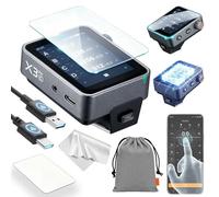 Godox X3 Pro X3PRO-C Disparador Flash TTL Inalámbrico con Protector de Pantalla para Canon, Sistema 2.4GHz X, Bluetooth & App Control, Pantalla Táctil, HSS, Shutter Control, Carga Rápida USB-C