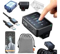 Godox X3 Pro X3PRO-O Disparador Flash TTL Inalámbrico para Olympus & Panasonic, Sistema 2.4GHz X, Bluetooth & App Control, Pantalla Táctil, HSS, Shutter Control, Carga Rápida USB-C