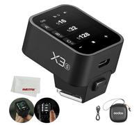 Godox X3 S X3-S X3S TTL Disparador de flash inalámbrico para Sony, sistema inalámbrico de 2.4 GHz, pantalla LED de alta definición, batería de litio integrada para cámaras Sony (X3S)