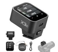 Godox X3C - Disparador de flash de pantalla táctil para cámaras Canon, disparador de flash inalámbrico TTL, TCM Konvertierung, eingebaute 3.7 V 850 mAh, batería de iones de litio aprox. 7 tiempos de