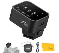 Godox X3F X3 F X3-F TTL - Disparador de flash compatible con cámara FUJIFILM, pantalla táctil inalámbrica de 2.4 G, compatible con transmisor TTL automático/manual/multi flash X3 (X2T-F XPro-F
