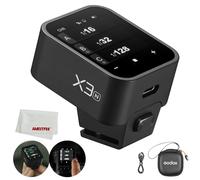 Godox X3N X3 N X3-N TTL Disparador de Flash inalámbrico,Sistema inalámbrico de 2.4GHz,Pantalla led de Alta definición,Batería de Litio incorporada Compatible con cámaras Nikon