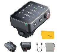 Godox X3Pro-C Disparador Flash Inalámbrico para Canon Cámara, 2.4G TTL HSS 1/8000s Transmisor Flash, Bluetooth & App Control, Pantalla Táctil, USB-C Carga, Batería de Litio (X3Pro C)