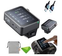 Godox X3Pro F X3Pro-F Wireless Flash Trigger Disparador de Flash Inalámbrico para Fujifilm Cámara OLED Pantalla táctil, 2.4G HSS, Bluetooth & App Control, Remote Camera Flash Trigger para Fujifilm