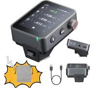 Godox X3Pro N disparador flash inalámbrico TTL 2.4GHz con pantalla táctil HSS, TCM modos automático/manual/múltiple soporta control por aplicación (X3Pro N)