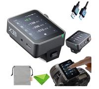 Godox X3Pro O X3Pro-O Wireless Flash Trigger Disparador de Flash Inalámbrico para Olympus Cámara OLED Pantalla táctil, 2.4G HSS, Bluetooth & App Control, Remote Camera Flash Trigger para Olympus