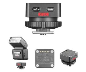 Godox X5-C TTL Disparador inalámbrico de Zapata para cámaras Canon, para Mini Flash Godox iT32, Control Remoto 2.4G TTL/HSS, conexión magnética