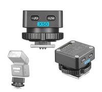 Godox X5O Disparador Inalámbrico TTL de Flash para Olympus y Panasonic, Transmisor de Flash 2.4GHz para Flash Mini iT32, Disparador de Zapata con Soporte HSS, Batería Integrada e Indicador de Color