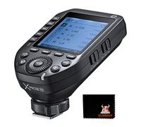 Godox XProII-N TTL Disparador Flash Inalámbrico 1/8000s HSS, TCM Conmutación Instantánea, Control Aplicaciones, 16 Grupos 32 Canales, Pantalla LCD, Señal Estable, Sensible, Adecuado para Cámaras Nikon
