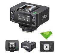 Godox XR-S Receptor de Flash Inalámbrico TTL, Alcance de 100m, Compatible con Cámaras Sony, Control Remoto del Obturador, Funciona con Disparadores X3/X3 Pro, Pantalla a Color de Alta Resolución