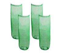 Godpqiui Bolsas Para Residuos De Jardín | Bolsas Resistentes Reutilizables Para Hojas De Césped 4 Piezas | Recolector de Hojas con Cordón de Cierre para Limpieza de Entrada Porche Sendero Parque