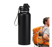 Godpqiui Botella de agua de desvío, botella de agua segura,Botella de desvío de acero inoxidable a prueba de fugas Contenedor secreto seguro con tapa 730 ml - Guarda y esconde recipientes secretos