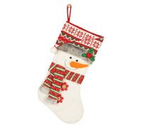 Godpqiui Calcetines Navideños Para Niños,47 cm Calcetines Para Chimenea Con Patrón 3D - Bolsas De Favor De Fiesta Navideña Reutilizables | Para Adultos, Caramelos, Juguetes Pequeños, Chimenea, Repisa,