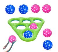 Godpqiui Juego Hinchable para Piscina,Actividades Inflables de Lanzamiento en Agua - en la Piscina | para Niños Adolescentes Adultos en Jardín Playa Camping Verano