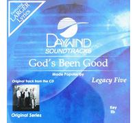 God's Been Good [Accompaniment/Performance Track]