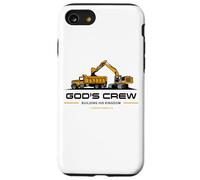 God'S Crew - Excavator Construction Kids Christian 1 Cor 3:9 Carcasa para iPhone SE (2020) / 7/8