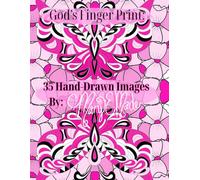 God's Finger Print: Intricate Butterflies And Dragonflies 35 Page Adult Coloring Book
