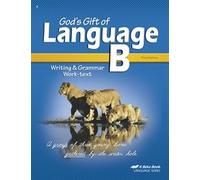 God's Gift of Language B - Abeka 5th Grade 5 Grammar and Writing Student Work Text