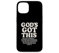 God's Got This Josué 1:9 Verso de la Biblia Cristiano Carcasa para iPhone 13