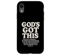 God's Got This Josué 1:9 Verso de la Biblia Cristiano Carcasa para iPhone XR