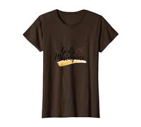Gods Masterpiece Child of God - Cita de fe inspiradora Camiseta, Mujer, Marrón, S
