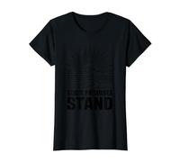 God'S Promise Stands Camiseta gráfica económica, Mujer, Negro, S