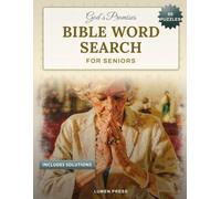 God's Promises Bible Word Search for Seniors: Large Print Christian Word Find Puzzles with Calming & Healing Scripture Verses