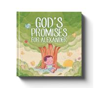 God's Promises - Regalo de bautizo y bautizo - Libro infantil personalizado