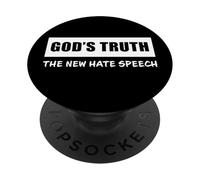 God'S Truth The New Hate Speech: Political Correctness PopSockets PopGrip Adhesivo