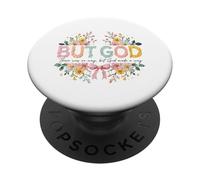 God'S Way Inspirador Fe Arte Floral PopSockets PopGrip Adhesivo