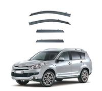 GODSLLY Auto Deflectores Viento, Compatible con Citroen C Crosser 2007-2013, 4 Piezas Derivabrisas De Aire Cortavientos Protector Ventanas Laterales